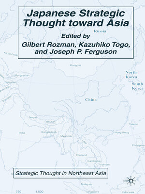 cover image of Japanese Strategic Thought toward Asia